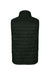 Burnside 8703 Mens Element Full Zip Puffer Vest Black Flat Back
