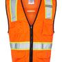 Kishigo Unisex 6 Pocket Contrast Class 2 Vest - Orange
