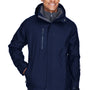 North End Mens Caprice 3-in-1 Waterproof Full Zip Hooded Jacket - Classic Navy Blue