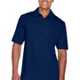 North End Mens Sport Red Performance Moisture Wicking Short Sleeve Polo Shirt - Night Blue