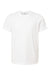 Alternative K1070 Youth Go To Short Sleeve Crewneck T-Shirt White Flat Front