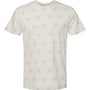 Code Five Mens Star Print Short Sleeve Crewneck T-Shirt - Heather Natural Star - Coming Soon
