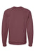 Independent Trading Co. SS1000C Mens Icon Loopback Terry Crewneck Sweatshirt Port Flat Back