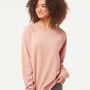 Independent Trading Co. Mens Icon Loopback Terry Crewneck Sweatshirt - Rose Pink - NEW