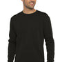 Next Level Mens PCH Crewneck Sweatshirt - Heather Black