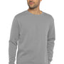 Next Level Mens PCH Crewneck Sweatshirt - Heather Grey