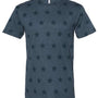 Code Five Mens Star Print Short Sleeve Crewneck T-Shirt - Denim Blue Star - Coming Soon