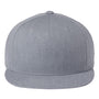 Richardson Hats Mens Pinch Front Structured Snapback Trucker Hat - Heather Grey