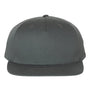 Richardson Hats Mens Pinch Front Structured Snapback Trucker Hat - Flint Grey