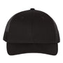 Richardson Hats Youth Trucker Snapback Hat - Black