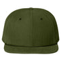 Richardson Mens Timberline Corduroy UPF 50+ Snapback Hat - Olive Green - NEW