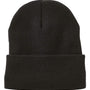 Sportsman Hats Mens Jersey Lined Cuffed Beanie - Black - Coming Soon