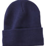 Sportsman Hats Mens Jersey Lined Cuffed Beanie - Navy Blue - Coming Soon