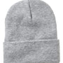 Sportsman Hats Mens Sherpa Lined Cuffed Beanie - Heather Grey - Coming Soon