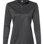 C2 Sport Womens Moisture Wicking 1/4 Zip Sweatshirt - Graphite Grey - NEW