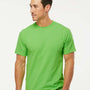 M&O Mens Gold Soft Touch Short Sleeve Crewneck T-Shirt - Vivid Lime Green - NEW