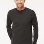 M&O Mens Gold Soft Touch Long Sleeve Crewneck T-Shirt - Black