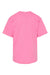 M&O 4850 Youth Gold Soft Touch Short Sleeve Crewneck T-Shirt Azalea Pink Flat Back