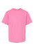 M&O 4850 Youth Gold Soft Touch Short Sleeve Crewneck T-Shirt Azalea Pink Flat Front