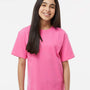 M&O Youth Gold Soft Touch Short Sleeve Crewneck T-Shirt - Azalea Pink - NEW