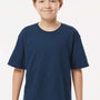 M&O Youth Gold Soft Touch Short Sleeve Crewneck T-Shirt - Deep Navy Blue