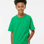 M&O Youth Gold Soft Touch Short Sleeve Crewneck T-Shirt - Irish Green - NEW