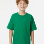 M&O Youth Gold Soft Touch Short Sleeve Crewneck T-Shirt - Fine Kelly Green - NEW