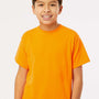 M&O Youth Gold Soft Touch Short Sleeve Crewneck T-Shirt - Safety Orange