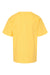 M&O 4850 Youth Gold Soft Touch Short Sleeve Crewneck T-Shirt Yellow Flat Back