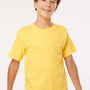 M&O Youth Gold Soft Touch Short Sleeve Crewneck T-Shirt - Yellow