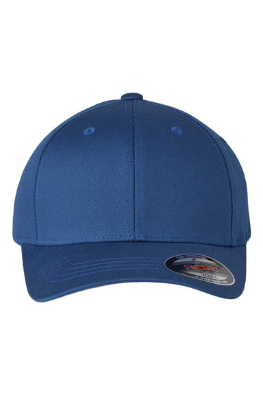 Flexfit 6277Y Youth Hat Royal Blue Flat Front