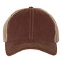 Legacy Hats Mens Old Favorite Snapback Trucker Hat - Burgundy/Khaki