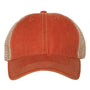 Legacy Hats Mens Old Favorite Snapback Trucker Hat - Orange/Khaki