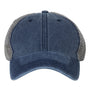 Legacy Hats Mens Dashboard Snapback Trucker Hat - Navy Blue/Grey