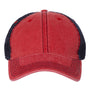 Legacy Mens Dashboard Snapback Trucker Hat - Scarlet Red/Navy Blue - NEW