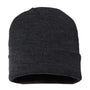 Cap America Hats Unisex USA Made Cuffed Knit Beanie - Heather Dark Grey