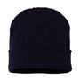 Cap America Hats Unisex USA Made Cuffed Knit Beanie - True Navy Blue