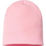 Cap America Hats Unisex USA Made Cuffed Knit Beanie - Pink
