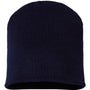 Cap America Hats Unisex USA Made Cuffed Knit Beanie - True Navy Blue