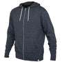 Quikflip Mens 2-in-1 Hero Lite Full Zip Hooded Sweatshirt Hoodie - Charcoal Grey - NEW