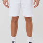 Independent Trading Company Mens Fleece Shorts w/ Pockets - White - Closeout