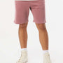 Independent Trading Co. Mens Pigment Dyed Fleece Shorts w/ Pockets - Maroon - NEW