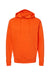 Independent Trading Co. SS4500 Mens Hooded Sweatshirt Hoodie Orange Flat Front