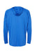 Columbia 153617 Mens PFG Terminal Tackle Long Sleeve Hooded T-Shirt Hoodie Vivid Blue/Cool Grey Flat Back