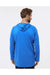 Columbia 153617 Mens PFG Terminal Tackle Long Sleeve Hooded T-Shirt Hoodie Vivid Blue/Cool Grey Model Back