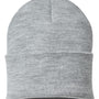 Atlantis Hats Unisex Sustainable Beanie - Light Grey Melange