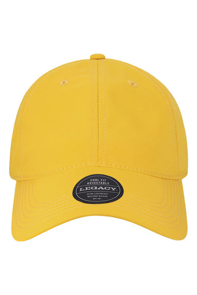Legacy CFA Mens Cool Fit Adjustable Hat Gold Flat Front
