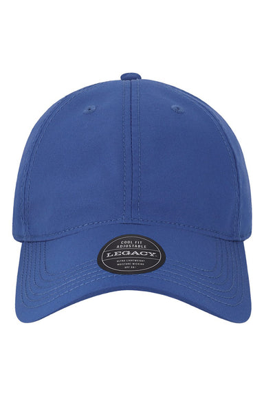 Legacy CFA Mens Cool Fit Adjustable Hat Royal Blue Flat Front