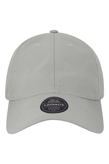 Legacy CFA Mens Cool Fit Adjustable Hat Shark Grey Flat Front