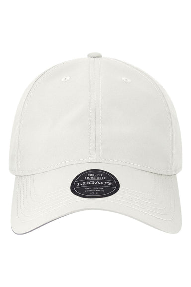 Legacy CFA Mens Cool Fit Adjustable Hat White Flat Front